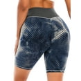 thumbnail image 6 of YouLoveIt Butt Lifting Yoga Shorts Women Tummy Control Leggings Textured Scrunch Running Shorts Honeycomb High Waist Yoga Pants Sexy Butt Lifting Stretchy Leggings, 6 of 8
