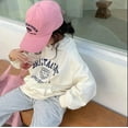 thumbnail image 1 of Mode Printemps Automne style de Rue pour Enfants Sweat à Capuche Bébé Garçons Filles Manches Longues Motifs Lettres Manteau à Cordon, 1 of 5