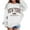 White, variant on FAOWME Girls Graphic Prints Sweatshirt Crewneck Long Sleeve Cute Drop Shoulder Pullover Tops Red 4-5 Years