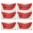thumbnail image 4 of Pegatinas de Tatuaje de Boca de Halloween BuyWeek 6 Hojas Decoración de Labios, 4 of 14