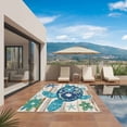 thumbnail image 2 of Sea Turtle Coastal Outdoor Rug 3x5 Ft, Non Slip Washable Area Rug, Summer Beach Starfish Nautical Patio Rugs Carpet Runner, Large Floor Mat for Indoor/Outdoor Deck Porch Camping, 2 of 8