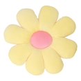 thumbnail image 1 of Cojín de margaritas de felpa, cojín suave con diseño de margaritas y flores, cojín para asiento en el suelo, para silla, sofá, coche, tipo 1, 1 of 5