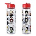thumbnail image 2 of My Hero Academia Plastic Tube Design Transparent Cleared Trident 18 oz Water Bottle, 2 of 4