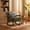 Green, variant on Peispie Mid Century Modern Rocking Chair, Upholstered Accent Chair with Solid Wood Frame, High Back Reading Armchair for Living Room Bedroom Nursery, Green