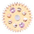 thumbnail image 1 of Mechanical Watch Automatic Four Wheel, Gold Exquisite Workmanship Watch Part Automatic Four Wheel Alloy  For Watch Maintenance For Watch Repairing Workers, 1 of 8