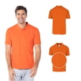 thumbnail image 3 of Playera Tipo Polo Yazbek C0550 Para caballero naranja Talla Extra grande, 3 of 3