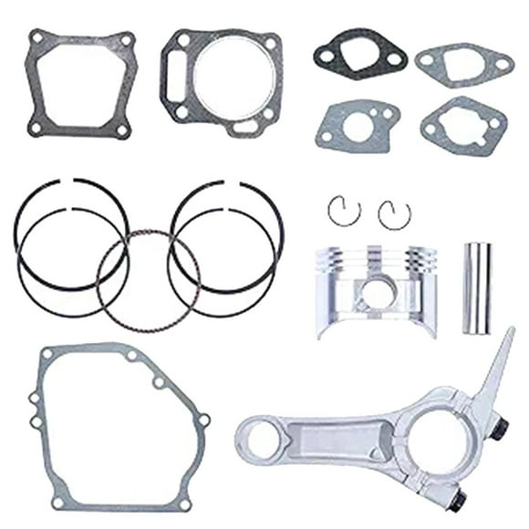 Mosiee 68Mm Piston Ring And Connecting Rod Kit For For Gx160 Engine/Chainsaw/Water Pump