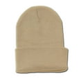 thumbnail image 1 of Blank Long Cuff Beanie - Khaki Beige, 1 of 1