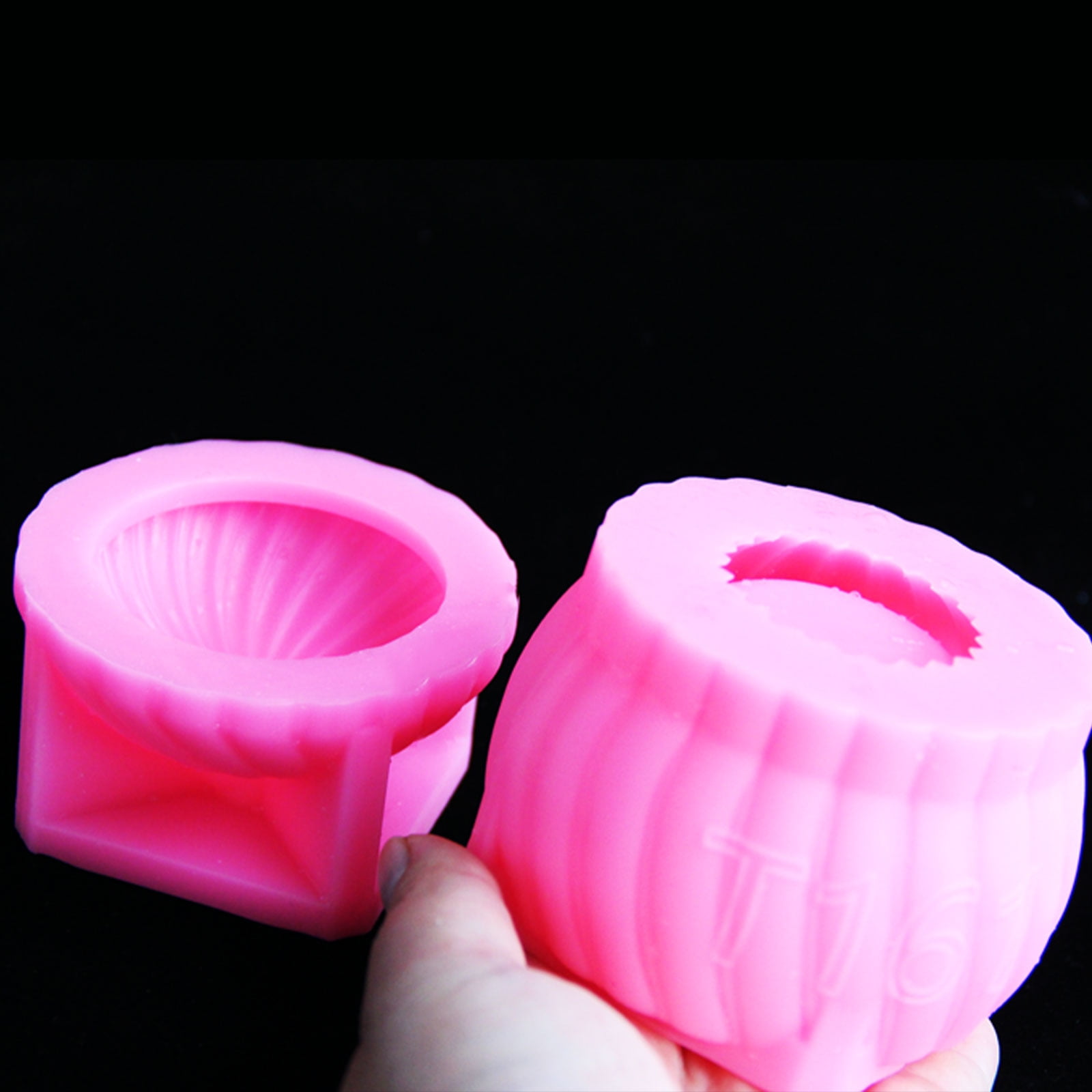 Delicate Sphere Jar Silicone Mold For Resin Storage Projects Including Holders And Christmas Gifts