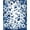 Blue, Pattern 9, variant on ODIKA 4'x6' Machine Washable Non-Slip Area Rug, Vintage Floral Indoor Door Accent Throw High Traffic Rug, Blue, 146965