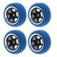 thumbnail image 2 of Juego De 4 Llantas Para Ruedas De Vehículos RC De 12 Mm Hexagonales Para 1/10 En Coche De Carretera HSP perfke Llanta de rueda de neumáticos de carreras planas RC, 2 of 9