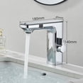 thumbnail image 5 of Uythner-grifo de lavabo con Sensor LCD inteligente, pantalla de visualización Digital, grifo mezclador de agua fría y caliente, grifo sin contacto para lavabo de baño, 5 of 5