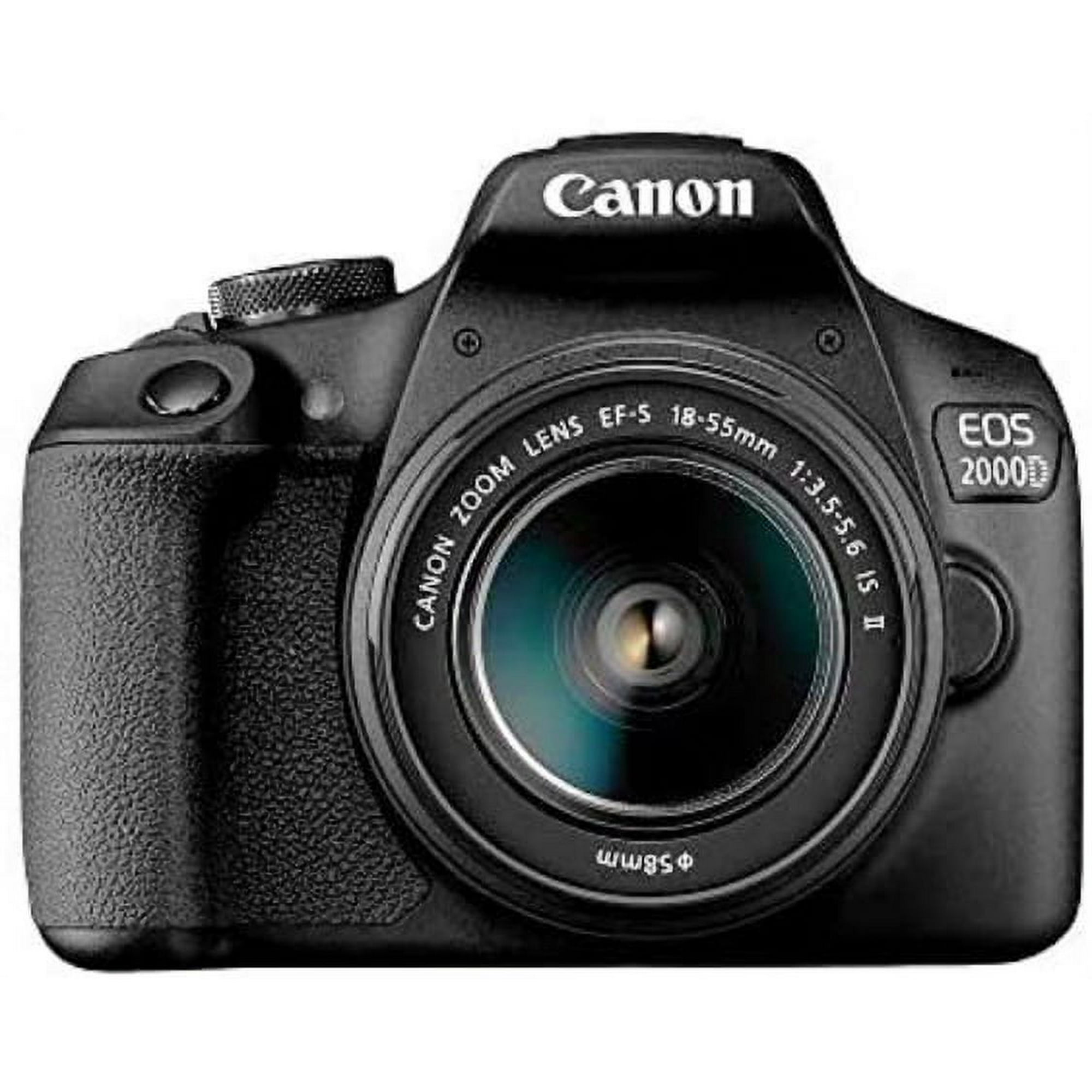 Canon EOS 2000D / Rebel T7 24.1MP CMOS 1080p DSLR Camera + EF-S 18