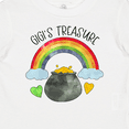 thumbnail image 4 of Inktastic Gigi's Treasure St. Patrick's Day Rainbow and Gold Boys or Girls Baby T-Shirt, 4 of 5