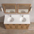 thumbnail image 3 of Urban Woodcraft 63'' Grande Solid Wood Vanity, 3 of 5
