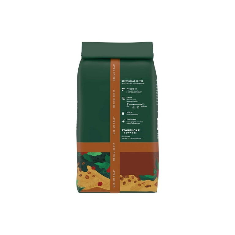 Starbucks Ethically Sourced, Premium Whole Bean Coffee, House