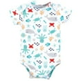 thumbnail image 5 of Hudson Baby Infant Boy Cotton Bodysuits, Sea Characters, 0-3 Months, 5 of 5