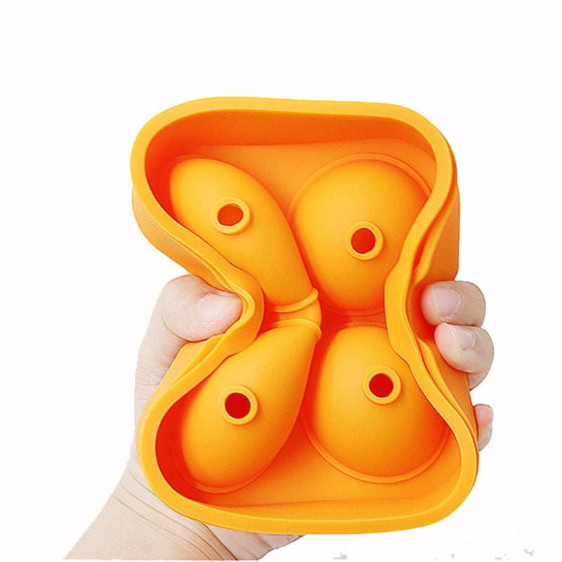 Silicone Cube Mold Tray DIY Freeze Ice Maker Creative Ice Cube Mold Barware Tools Perfect for Freezer