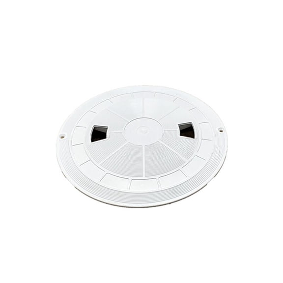10 skimmer cover round D25cm t2.5cm pool deck skimmer lid cover swimming pool parts with 2 holes