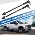 thumbnail image 2 of 4pcs Front Inner Outer Tie Rod Ends Kit Suspension Steering Tie Rod End for Ford Escape Drag Link, 2 of 7