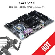 G41/771 Desktop Computer Mainboard RTL8105E Motherboard For DDR3 1066 1333MHz