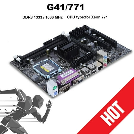 G41/771 Desktop Computer Mainboard RTL8105E Motherboard For DDR3 1066 1333MHz