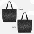 thumbnail image 2 of Easygdp Black And White Dotted Bolsa Tote para Mujer, Bolso de Hombro para Trabajo, Playa, Viajes, Compras y Supermercado, 2 of 7