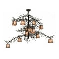 thumbnail image 6 of Meyda Tiffany 173025 Pine Branch Valley View 12 Light 48" Wide Chandelier - Dark Roast, 6 of 6