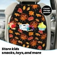 thumbnail image 3 of Zufioo Thanksgiving Turkey 1 for Car Seat Kick-Proof Storage Pads 2 Pack, Anti-Stain Adjustable Car Seat Protectors for SUV, Jeep, Truck-One Size, 3 of 9