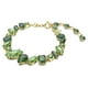 thumbnail image 2 of Brazalete Swarovski Gema con cristales verdes suaves en tono dorado, 2 of 7