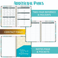 thumbnail image 3 of 2026 Planner - 2026 Weekly and Monthly Planner from Jan. 2026 to Dec. 2026, Calendar Planner 2026 with Spiral Bound & Colorful Tabs, 6.2" x 8.5", 3 of 6