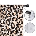 thumbnail image 4 of Blackout Kids Curtains,Leopard Print Childrens Insulated Curtains Set Of 2,Bedroom Essentials,Toddler Room Decor 52"x63"(132x160cm), 4 of 4