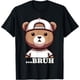 thumbnail image 1 of Bruh Meme Hip Hop Teddy Bear Funny Teen - Camiseta para hombre, 1 of 2