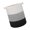 White black, variant on lanema Handmade Cotton Rope Basket Storage Bin With Sturdy Handles For Household Use