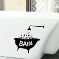 thumbnail image 3 of Bathing Shower Bathtub PVC Door Sticker Waterproof Wall Decals Decoration, 3 of 5