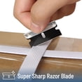thumbnail image 6 of EXLEAF Single Edge Razor Blades,100 Pack,Black,Razor Blades Single Edge Blades, 6 of 7