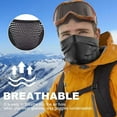 thumbnail image 2 of Winter Tube Soft Bandana Mask Neck Gaiter Scarf Skiing Windproof Half Face, 2 of 8