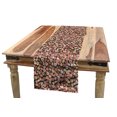 thumbnail image 1 of Flower Table Runner, Pattern with Retro Tulips Springtime Garden Park Seasonal Nature Art, Dining Room Kitchen Rectangular Runner, 3 Sizes, by Ambesonne, 1 of 2