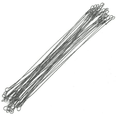 

100PCS Cutting Jig Blades Sharp Wire Saw Blade Cutter Steel Wire Saw blade Hard Carving Saw Blade Firm Hacksaw Blades for Indoor Outdoor Woodworking