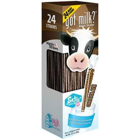 Milk Magic? Chocolate Milk Flavoring Straws, .16 oz, 24 count