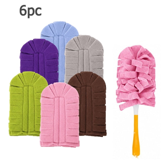 360-Degree Dusting Brush Reusable Dusting Cloth Cover For Wet And Dry Use