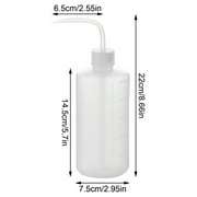 Plastic Squeeze Watering Bottle, 500ml Gardening Tool for Plants, Flexible Spout Plant Mister and Irrigation Bottle