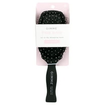 Gimme Beauty Hairbrush Detangle Fine Hair Synthetic Bristles Black 1ct