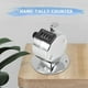 thumbnail image 4 of Round Base 4 Digit Manual Hand Tally Mechanical Palm Click Counter, 4 of 5