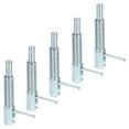 thumbnail image 1 of Uxcell 5 Pack Retractable Indexing Plunger Pin, M8 L Spring Plunger Carbon Steel Spring Loaded Latch Telescopic Locking Pin for Machinery Shipbuilding, 1 of 6