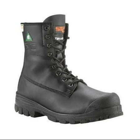 Stc Size 8-1/2 Steel Toe Work Boots, Men's, Black, R, 21986-8.5 ... Stc Size 8-1/2 Steel Toe Work Boots, Men's, Black, R, 21986-8.5 ...