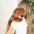 thumbnail image 2 of Hugimals Darby The Bear 4.5lbs Weighted Self Care Stuffed Animal Stress and Anxiety Relief Plush for Adults and Kids, 2 of 11