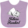 thumbnail image 3 of Inktastic Future Reader Book Gift Boys or Girls Baby Bib, 3 of 4
