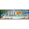 thumbnail image 2 of Wargo, Ed 24x11 White Modern Wood Framed Museum Art Print Titled - Welcome, 2 of 4