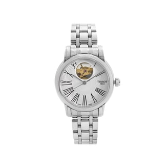 Tissot Lady Heart Steel MOP Diamond Dial Ladies Watch T050  display picture 1